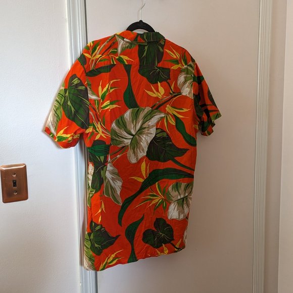 Tropical Print Button Down - Picture 3 of 10